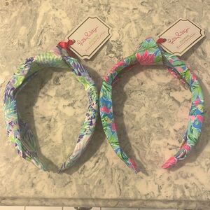 Two Lilly Pulitzer headbands
